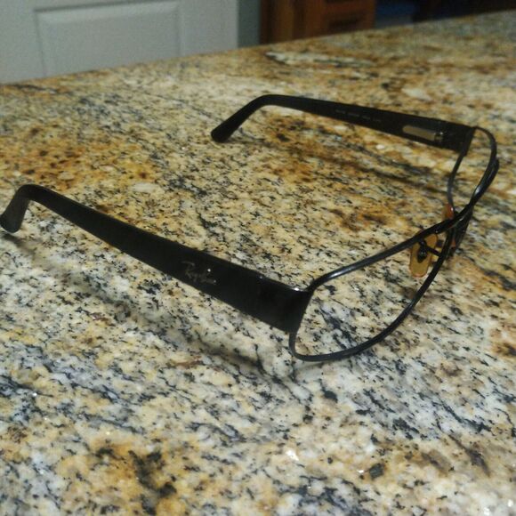 Ray-Ban RB3188 Leather 006/48 Sunglasses Eyeglasses Frames Wrap Aviators - Picture 3 of 11